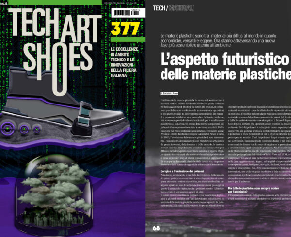 Aspetto futuristico materie plastiche