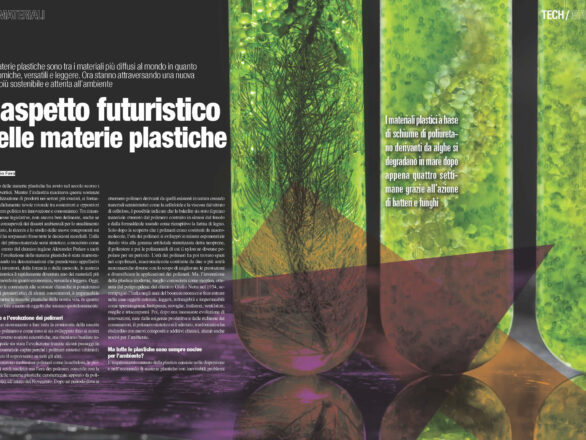 L'aspetto futuristico delle materie plastiche