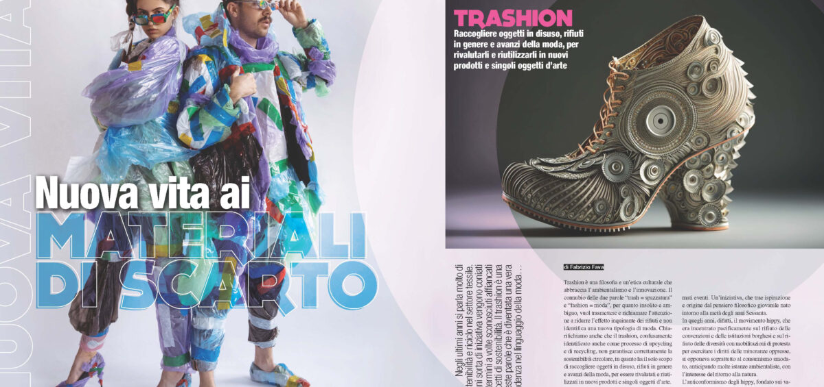 Trashion - nuova vita ai materiali di scarto